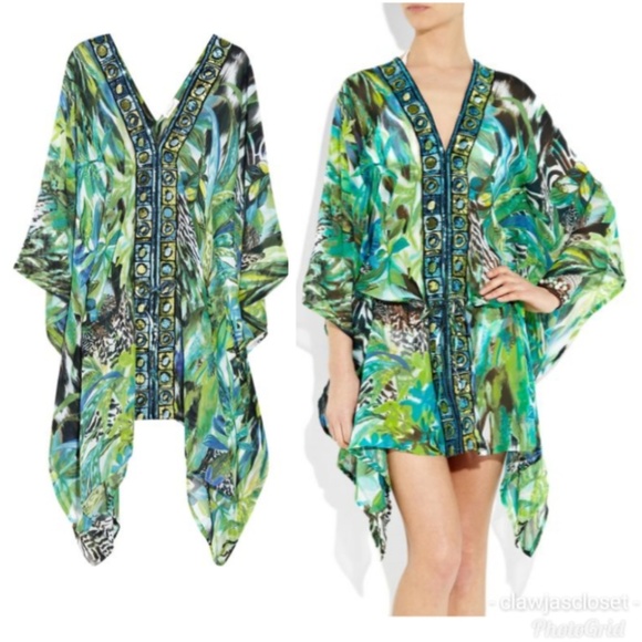 Emamo Other - Emamo Sequin -embelisshed Silk Kaftan